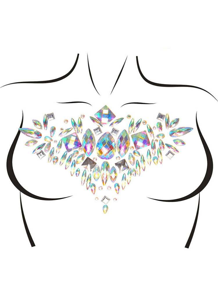 Iridescent Aura Body Jewels - Sensual Sinsations